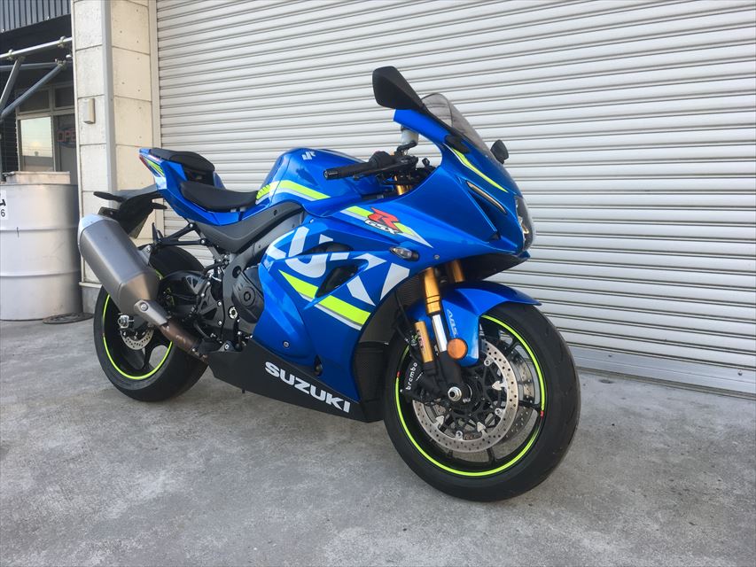 GSX-R1000R(2017）ECUチューニング（書換）＆現車セッティング